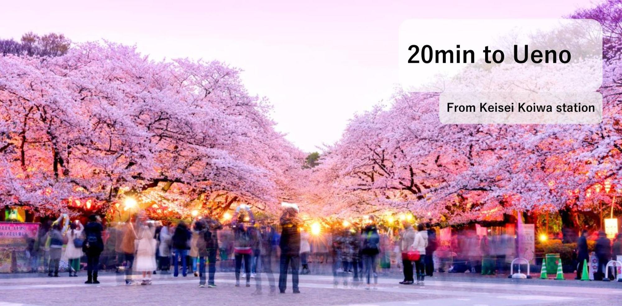 Asahistay -koiwa, Free Parking O, Whole Family House, Japanese Garden Taste Appartamento